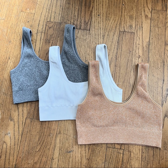 aerie Other - Aerie Ribbed Sports Bra Bundle of 3 Small